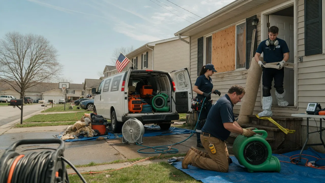 Water Damage Restoration in David City, NE near me